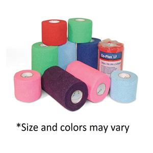 Co-Plus Bandage Elastic 4"x5yd Colorpack 18/Ca