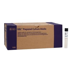 BBL Prepared Media Thioglycollate 8mL Size K Tube 100/Bx