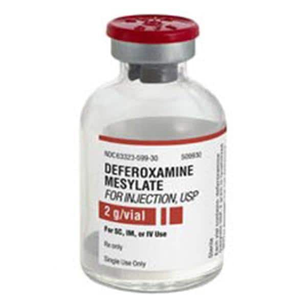 Deferoxamine Mesylate Injection 2gm Vial 30mL Each