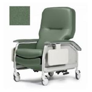 Lumex Deluxe Clinical Care Clinical Recliner Steel Frame 350lb Capacity BlJd Ea