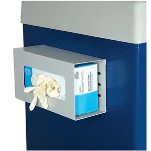 Aluminum Glove Box Holder Single Ea