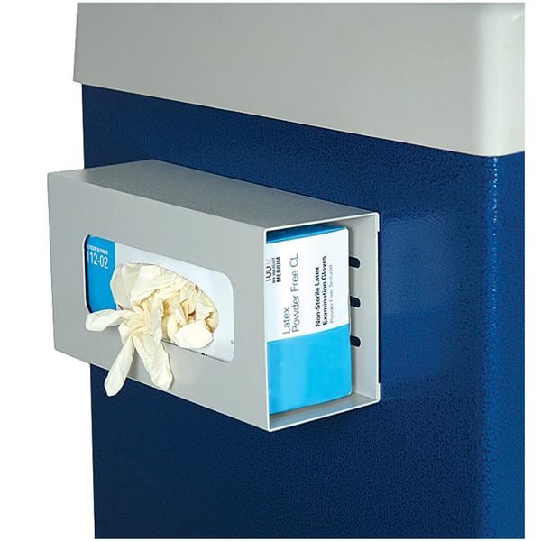 Aluminum Glove Box Holder Single Ea