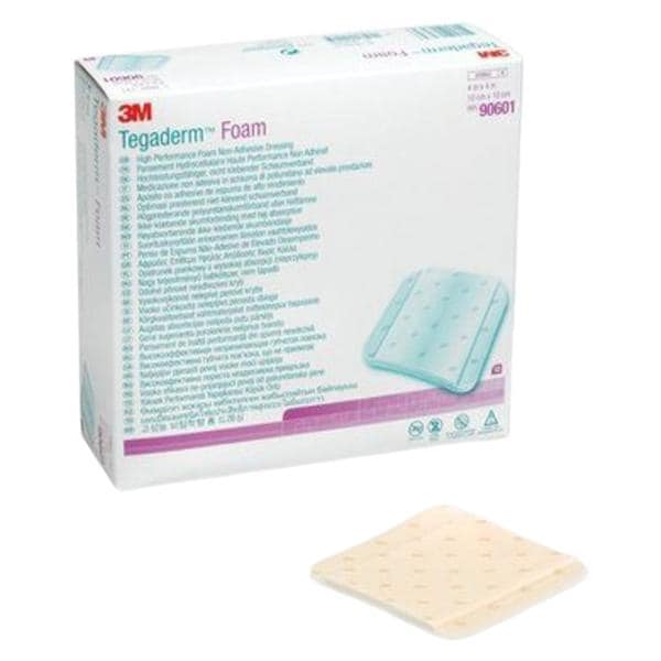 Tegaderm HP Foam Foam Dressing 4x4" Sterile Square PCC NAdh NAdhs Tn Abs LF
