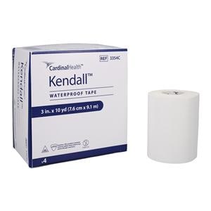 Kendall Tape Cloth 3"x10yd White Non-Sterile 4/Bx, 12 BX/CA