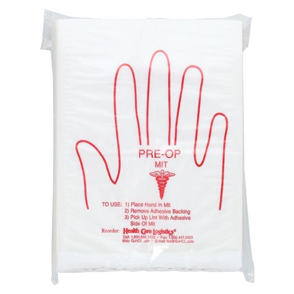 Pre-Op Mitt Hand One Size Adhesive 5.5x7