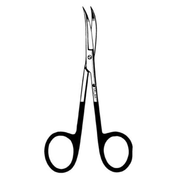 Sklarhone Iris Scissors Curved 4-1/2" Stainless Steel Non-Sterile Reusable Ea