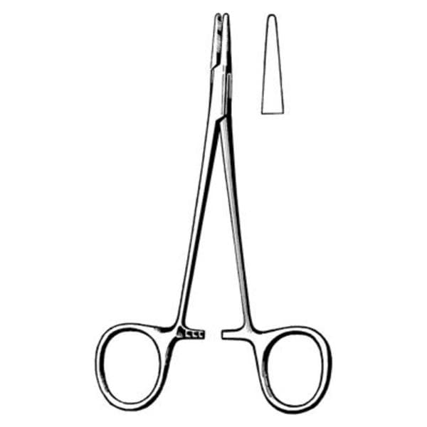 Surgi-OR Halsey Needle Holder 5" Stainless Steel Ea