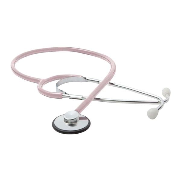 Proscope 660 Classic Stethoscope Adult Pink Single Lumen Tubing Ea