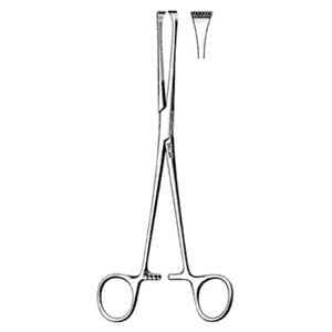 Thomas-Allis Tissue Forcep Straight 8" Ea