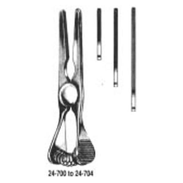 Glover Bulldog Clamp Straight 3-1/8" Ea