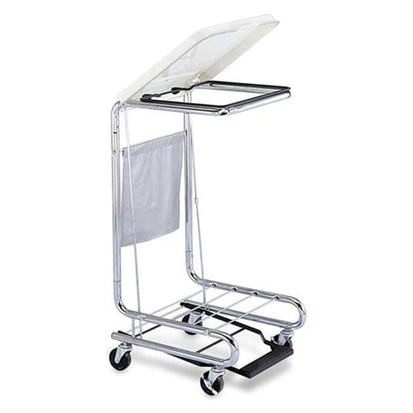 Hamper Square Steel Stand 18.625x19.5x37.75"