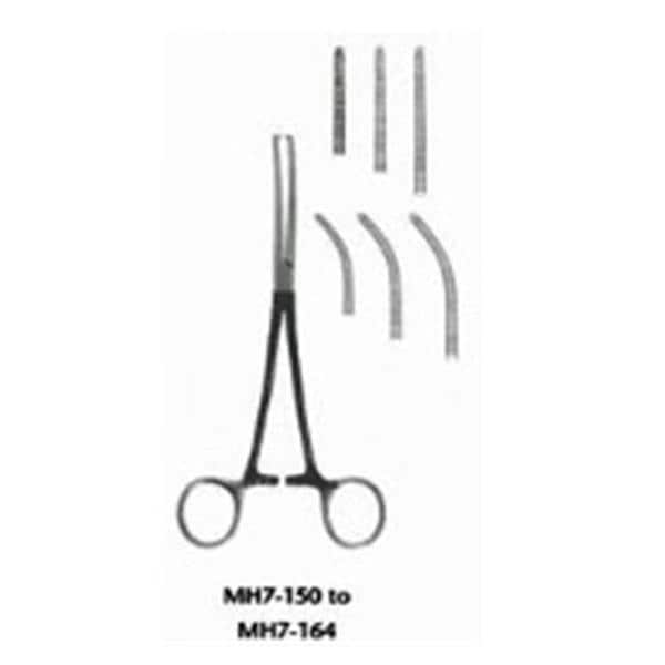 Meister-Hand Rochester-Ochsner Hemostatic Forcep Curved 8" Stainless Steel 1/Ea