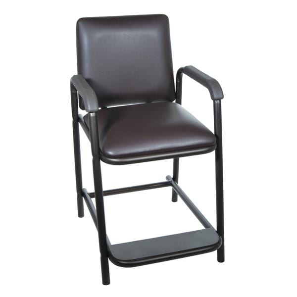 Deluxe Hip-High Chair 22x29x40.75" Steel Brown Vein