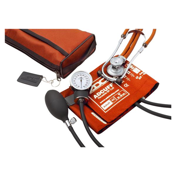Pro's Combo II Sprague Aneroid Kit Reusable Adult Orange 2-Tube Ea