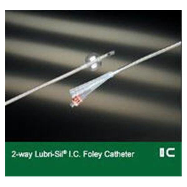 Lubri-Sil Catheter Foley 22Fr 5cc Standard Round Tip Hydrogel Coated 2-Way 12/Ca