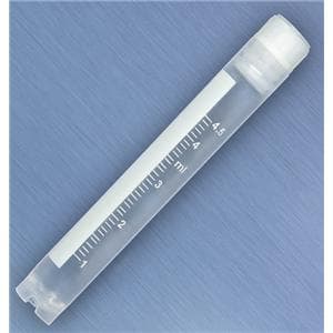 CryoClear Cryogenic Vial Polypropylene 5mL Attached Screw Cap 500/Ca