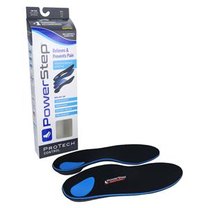 Powerstep ProTech Control Insole Blue/Gray Full Length M12-13.5 / W 14-15.5