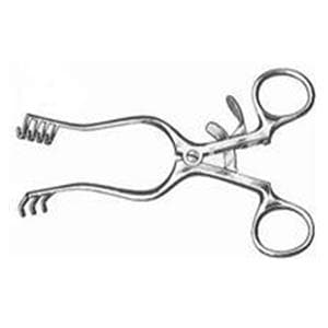 Weitlaner Retractor 6-1/2" Stainless Steel Ea