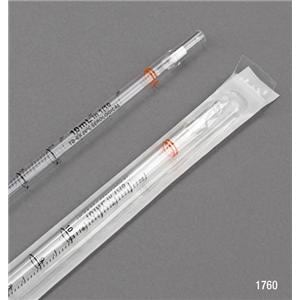 Serological Pipette Polystyrene 10mL Orange Band Sterile 250/Ca