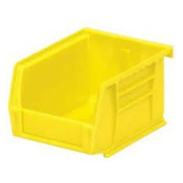 AkroBins Shelf Bin Yellow Polymer With Label Holder 5-3/8x4-1/8x3" Ea