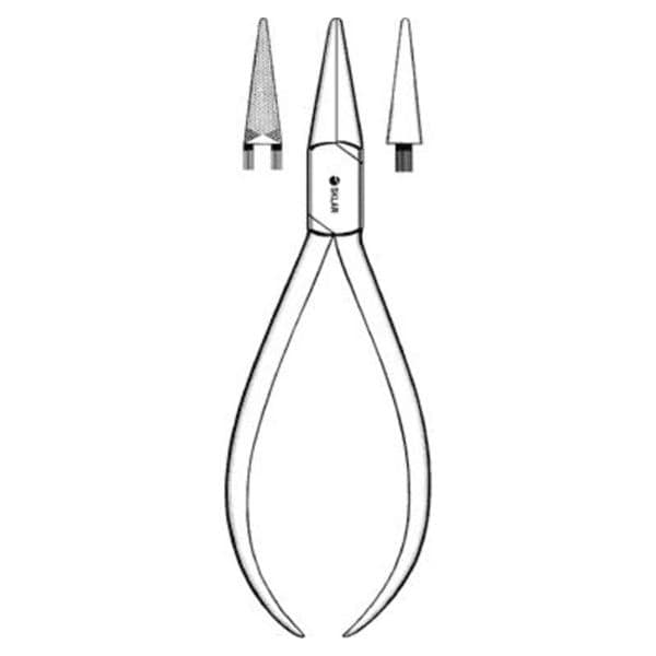 Pliers Flat Nose Goslee Reusable Ea