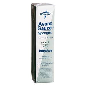 Avant Rayon/Polyester Blend Gauze Sponge 2x2" 4 Ply Non-Sterile Large NWvn LF