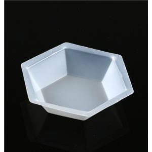 Weighing Boat Plastic/Polystyrene Anti-static White 102x76mm 200mL 500/Ca