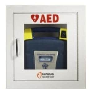 Powerheart Semi-Recessed Cabinet New For Defibrillator Metal Ea