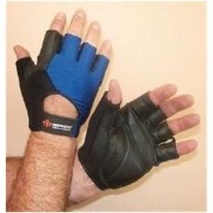 Impacto Nylon/Lycra Sport / Wheelchair Gloves X-Large Blue / Black Ea