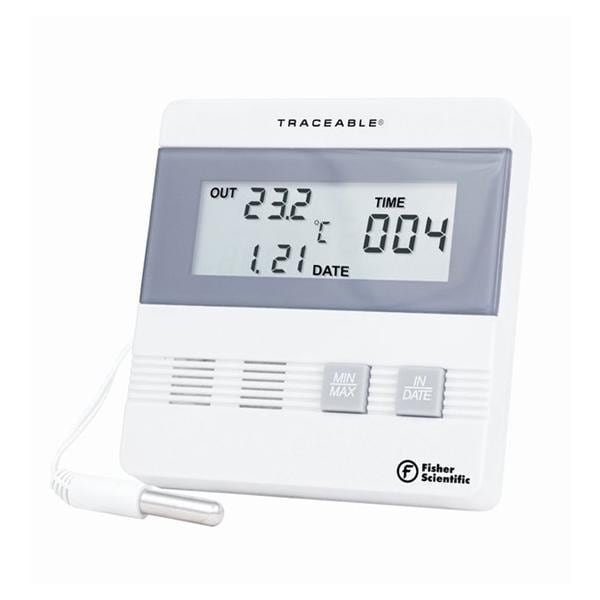 Traceable Date Thermometer ABS Plastic -40 to 80°C Ea