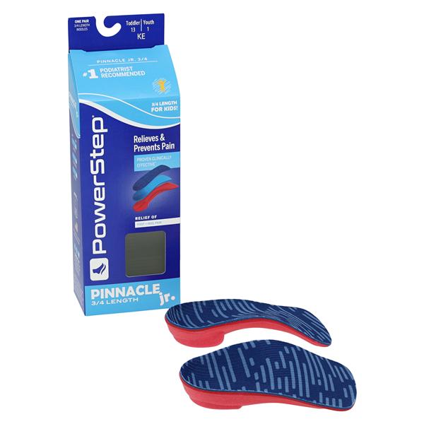 Powerstep Powerkids Insole Royal Blue/Pediatric Print Toddler 13 / Youth 1