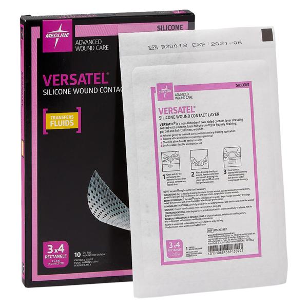 Versatel Film IV Dressing 3x4" Sterile Adhesive