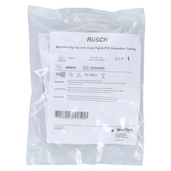 Bag Leg Easy Tap 19oz PVC Medium 24/Bx