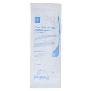 Polymer Irrigation Bulb Syringe 60cc Light Blue