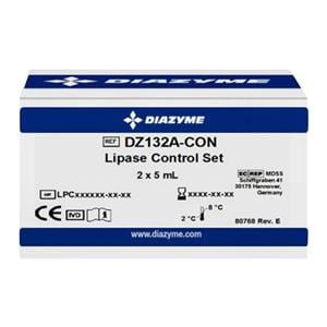 Lipase Level 1 Control 2x5mL Lyophilized Ea