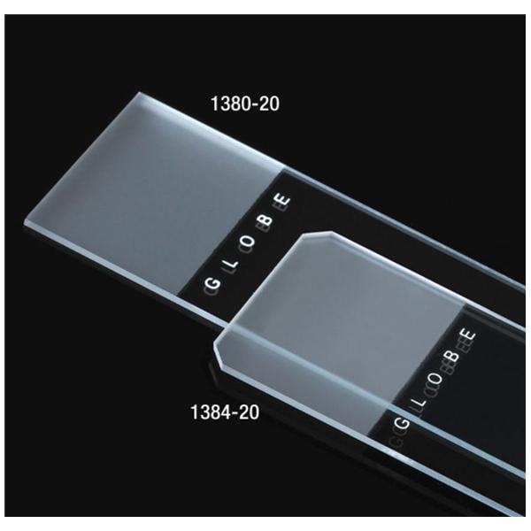 Diamond Frosted Microscope Slide 25x75mm White 1440/Ca