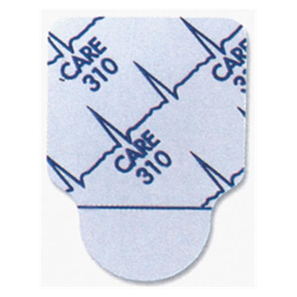 Electrocardio Electrode 3/4x7/8" Disposable For Resting EKG 100/Bg, 10 BG/BX