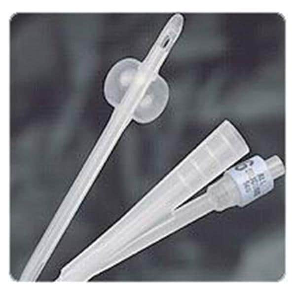 Catheter Foley Bardia 20Fr 5cc Standard Tip 1% Silicone 2-Way 12/Ca