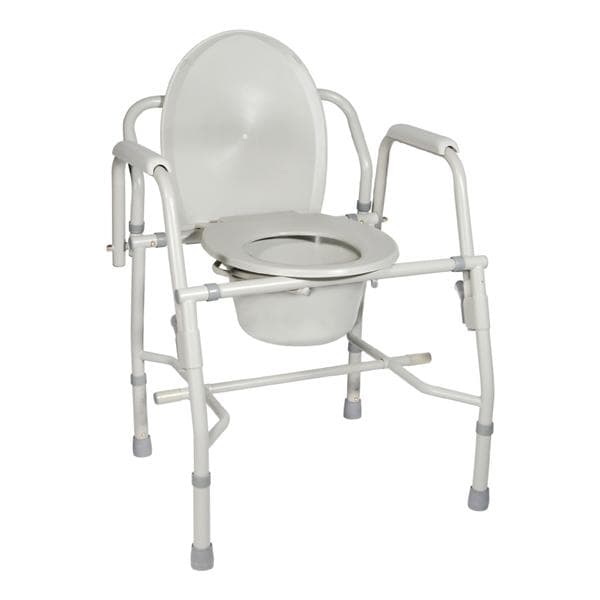 Deluxe Patient Commode 300lb Capacity Tips