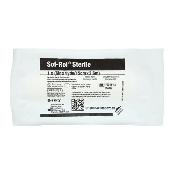 Sof-Rol Cast Padding White 6"x4yd