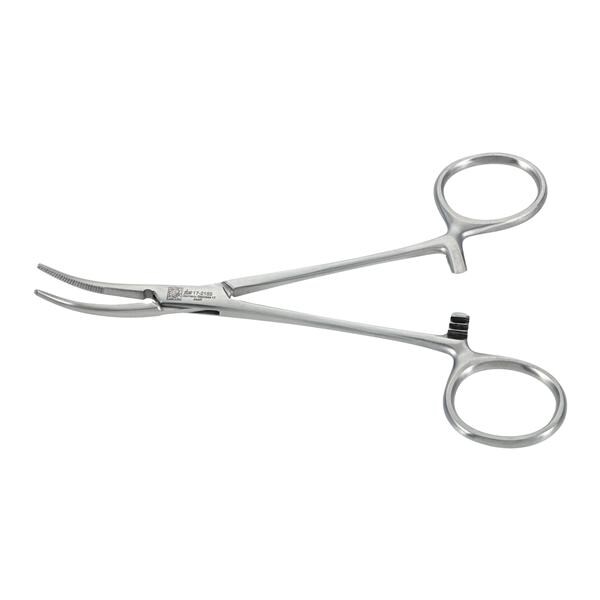 Kelly Hemostatic Forcep Curved 5-1/2" Stainless Steel Ea