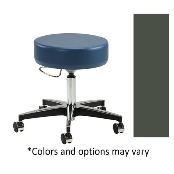 Premier Series Exam Stool Gunmetal 250lb Capacity