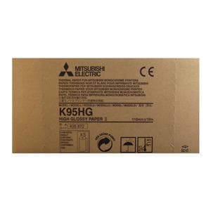 Mitsubishi Electronics Thermal/ Media High Gloss Paper For KP95HG 5Rl/Bx