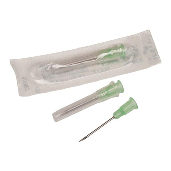 Monoject Hypodermic Needle 25gx1" Red Conventional 100/Bx, 10 BX/CA