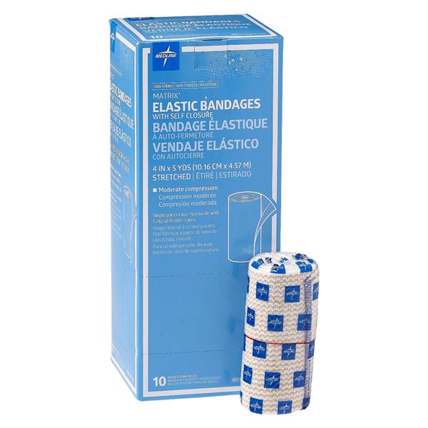 Matrix Stretch Bandage Elastic 4"x5yd Non-Sterile Ea, 50 EA/CA
