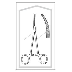 Econo Crile Forcep Curved 5-1/2" Stainless Steel Sterile 50/Bx