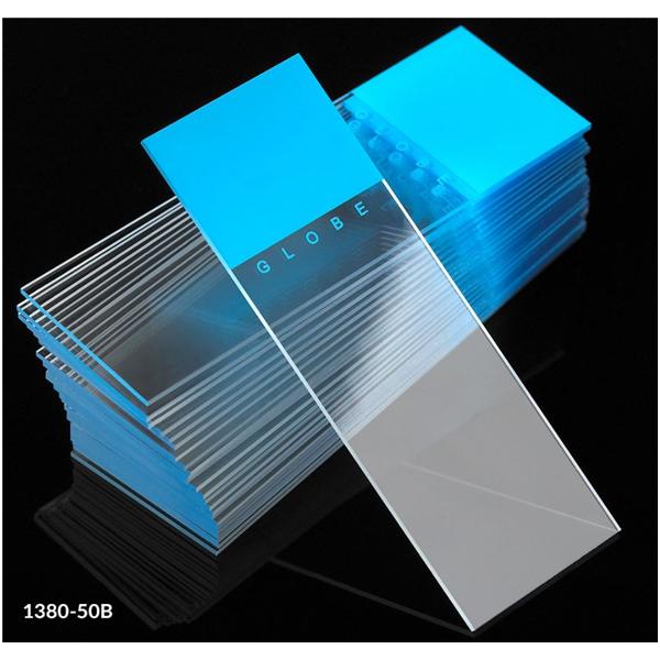 Diamond Frosted Microscope Slide 25x75mm Blue 1440/Ca
