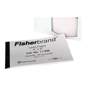 Fisherbrand Microscope Lens Paper 4x6" 50 Sheets 600/Pk