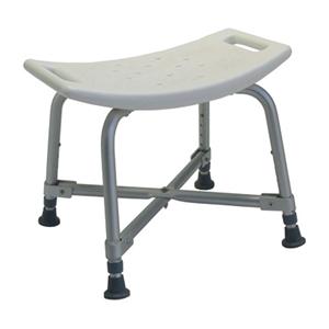 Lumex Bath Seat Plastic/Anodized Aluminum/Rust-Resistant 600lb/Ltwt Gray 2/Ca