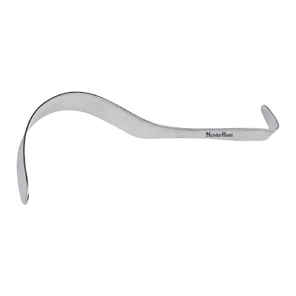 Meister-Hand Deaver Retractor 7/8x8" Stainless Steel Ea